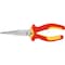Garant Snipe nose pliers- straight VDE insulated- overall length: 200mm 713310 200 - alternate 1